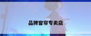 品牌窗帘专卖店