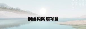 钢结构防腐项目