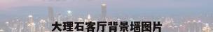 大理石客厅背景墙图片