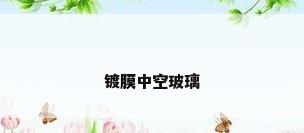 镀膜中空玻璃