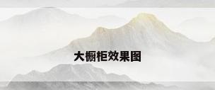 大橱柜效果图