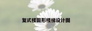 复式楼圆形楼梯设计图
