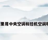 问问家里用中央空调和挂机空调哪个好?