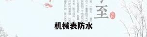 机械表防水