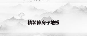 精装修房子地板