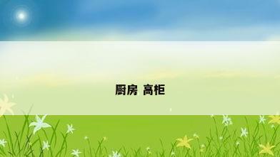 厨房 高柜