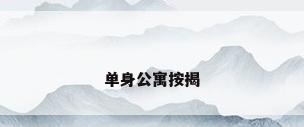 单身公寓按揭
