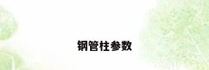 钢管柱参数