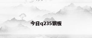 今日q235钢板