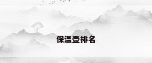 保温壶排名