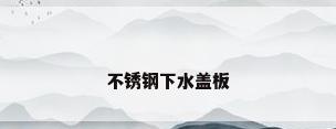 不锈钢下水盖板