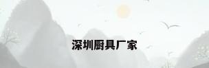 深圳厨具厂家