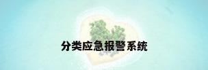 分类应急报警系统