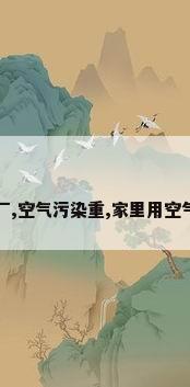 家附近很多工厂,空气污染重,家里用空气净化器有效吗