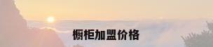 橱柜加盟价格