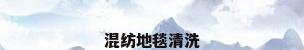 混纺地毯清洗