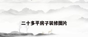 二十多平房子装修图片