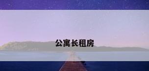 公寓长租房