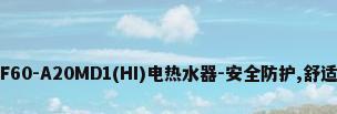 美的F60-A20MD1(HI)电热水器-安全防护,舒适沐浴