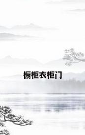 橱柜衣柜门