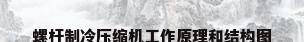螺杆制冷压缩机工作原理和结构图