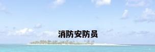 消防安防员