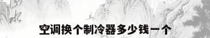 空调换个制冷器多少钱一个