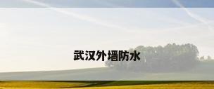 武汉外墙防水