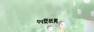 qq壁纸男